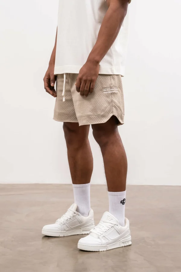 The Couture Club Airtex Panelled Shorts