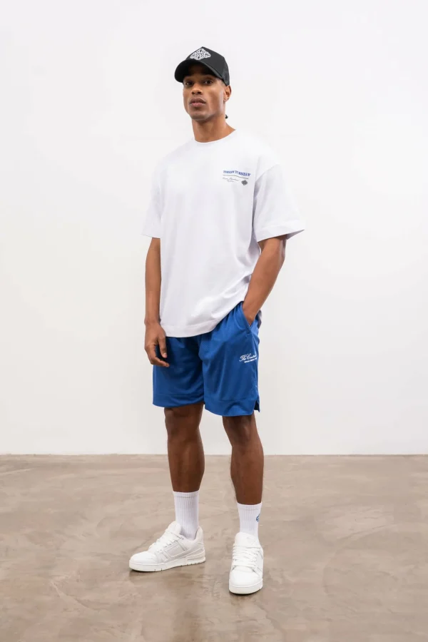 The Couture Club Airtex Panelled Shorts