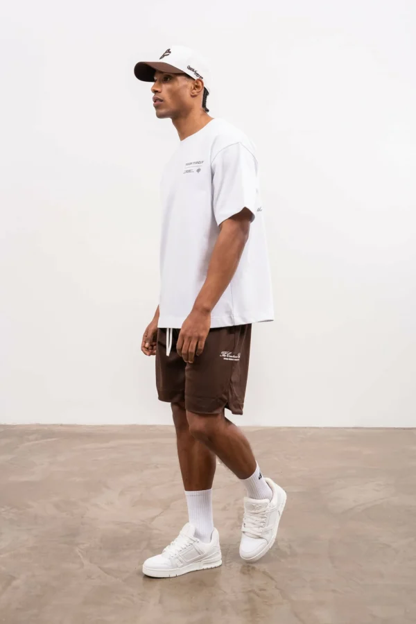 The Couture Club Airtex Panelled Shorts