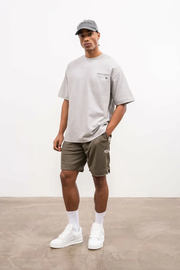 The Couture Club Airtex Panelled Shorts