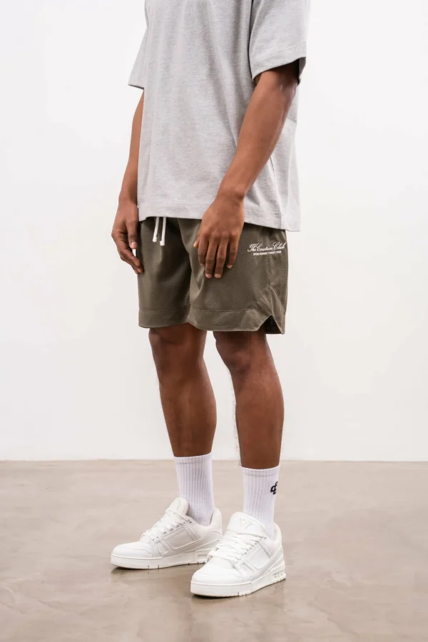 The Couture Club Airtex Panelled Shorts