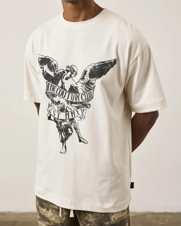The Couture Club Angel Script Relaxed T-Shirt