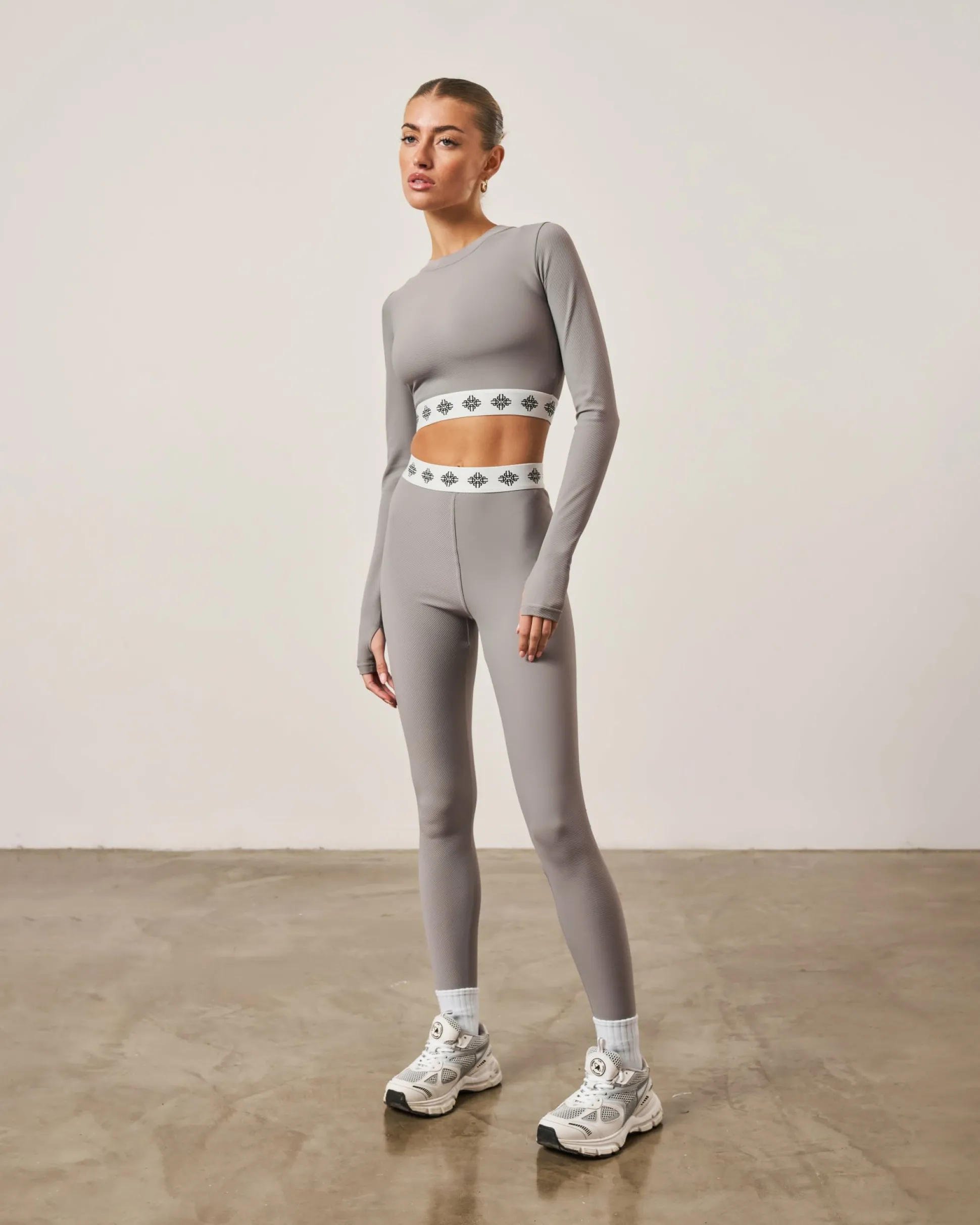 branded_waistband_ribbed__2-1.webp The Couture Club Branded Waistband Ribbed Leggings