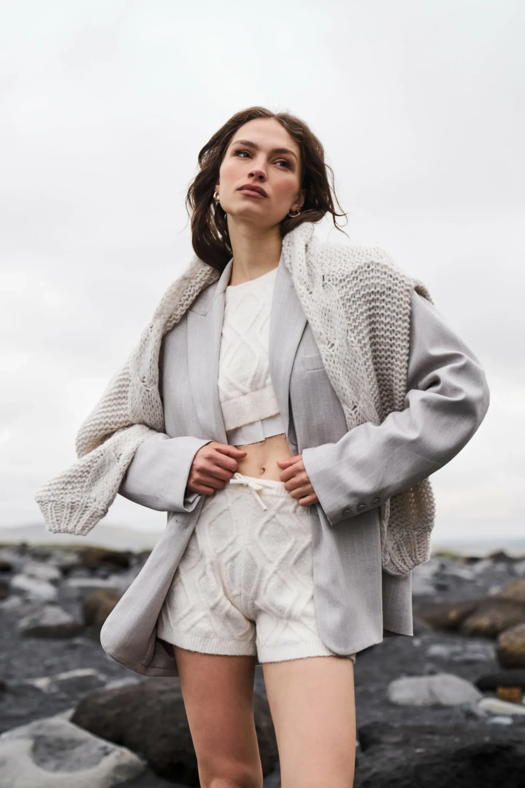 cable_knitted_shorts_1-1.webp The Couture Club Cable Knitted Shorts