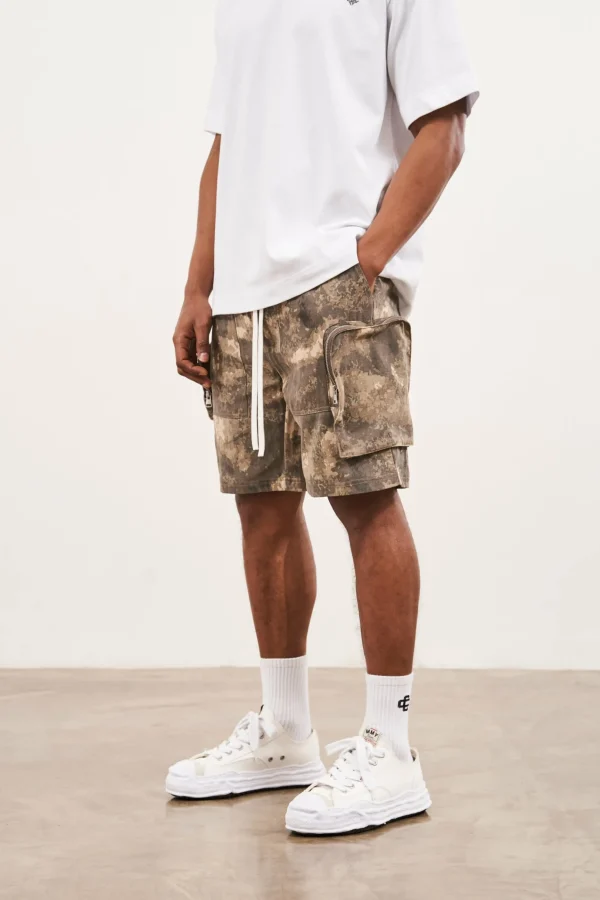 The Couture Club Camo Cargo Shorts