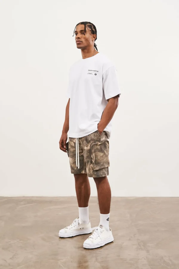 The Couture Club Camo Cargo Shorts