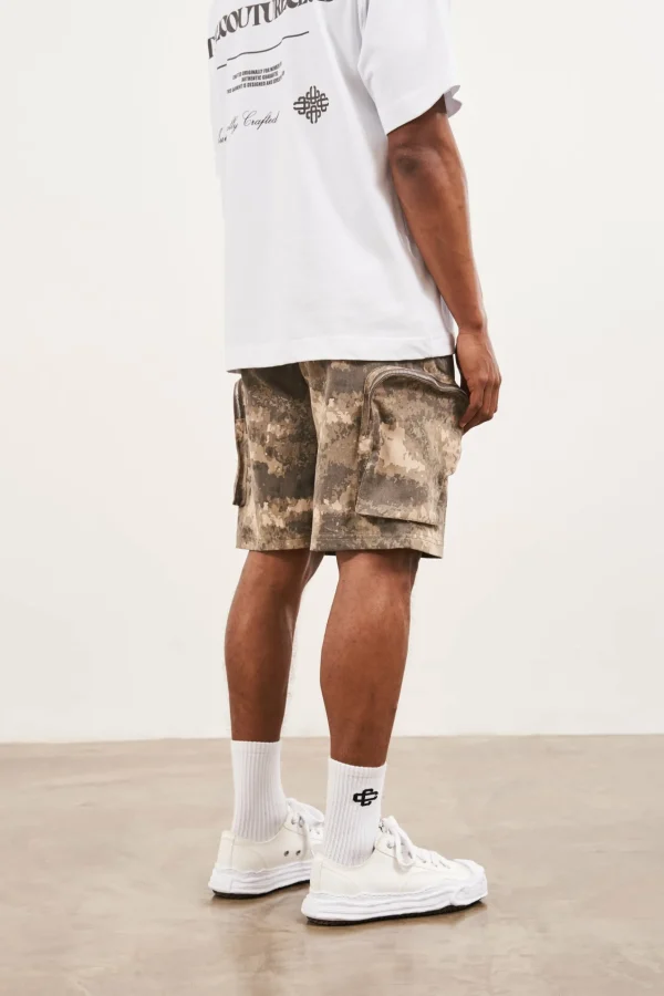 The Couture Club Camo Cargo Shorts