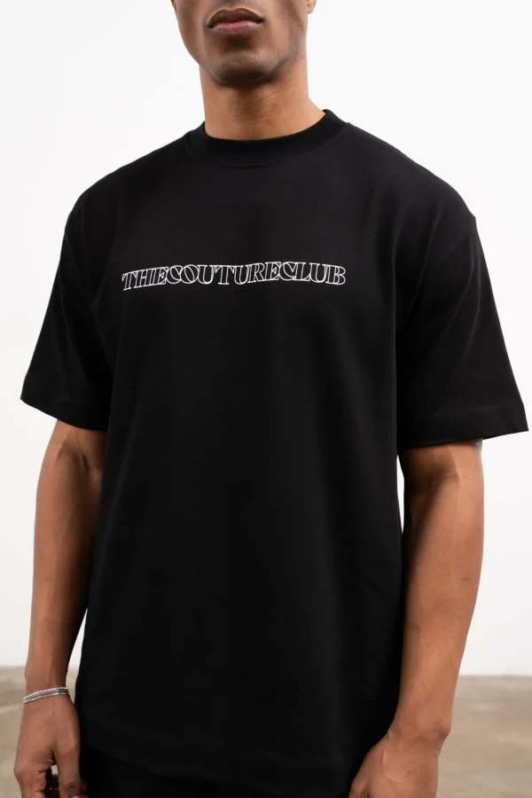 The Couture Club Copyright Outline Print T-Shirt
