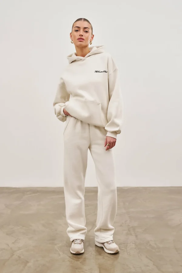 The Couture Club Couture Script Puff Sleeve Hoodie