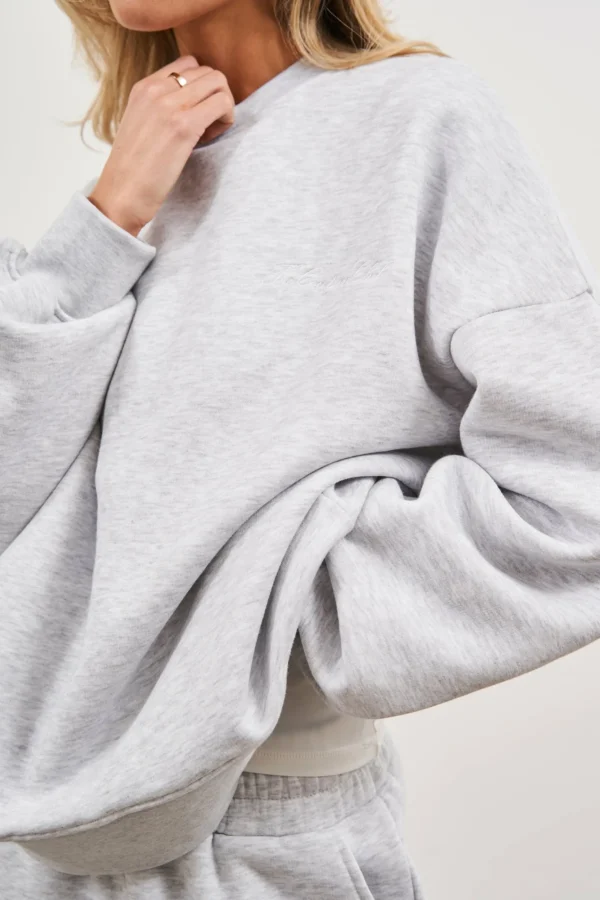 The Couture Club Couture Script Puff Sleeve Crew