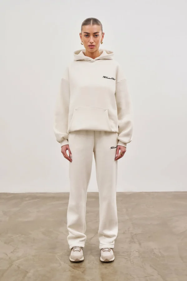 The Couture Club Couture Script Puff Sleeve Hoodie