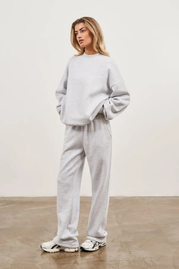 The Couture Club Couture Script Puff Sleeve Crew