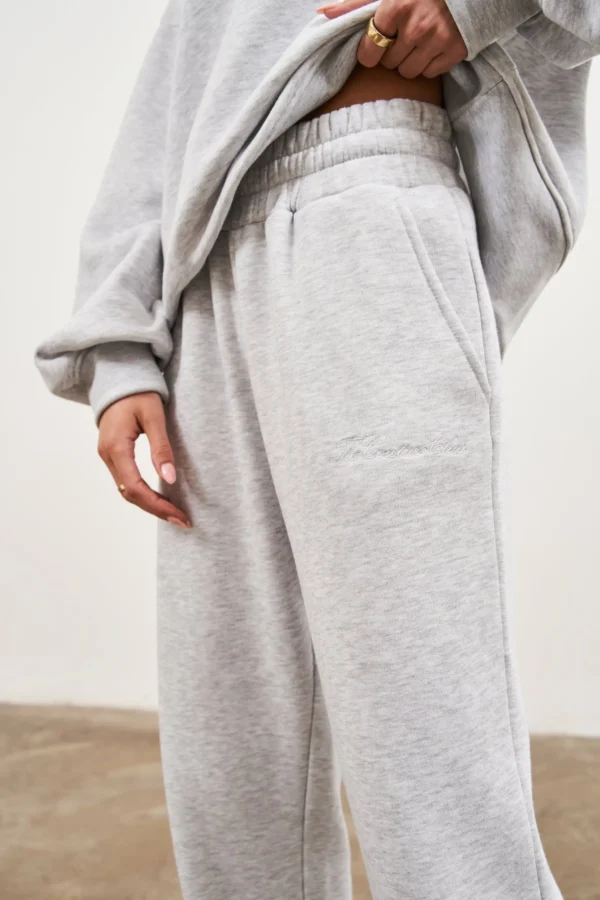 The Couture Club Couture Script Straight Leg Joggers