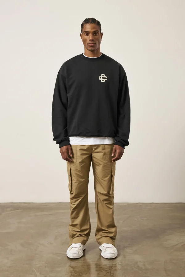 The Couture Club Cracked Emblem Sweatshirt