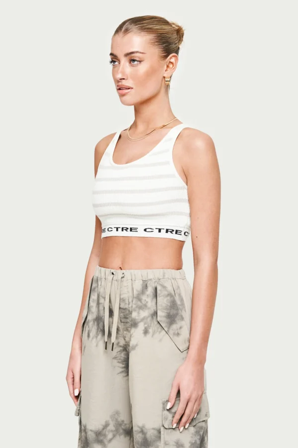 The Couture Club Ctre Knit Crop Top