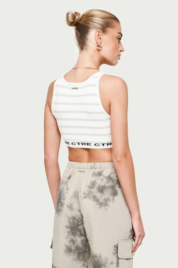 The Couture Club Ctre Knit Crop Top