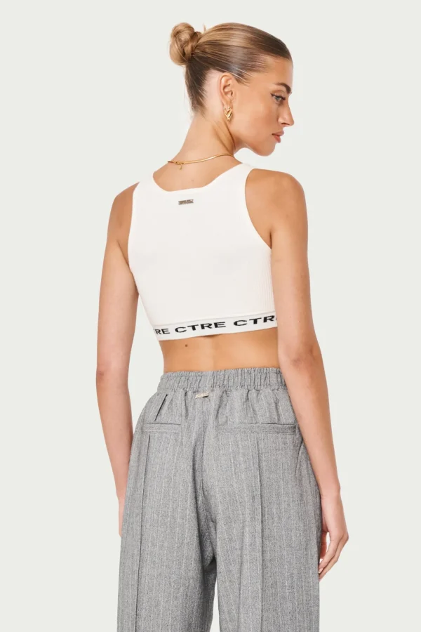 The Couture Club Ctre Knitted Vest Top