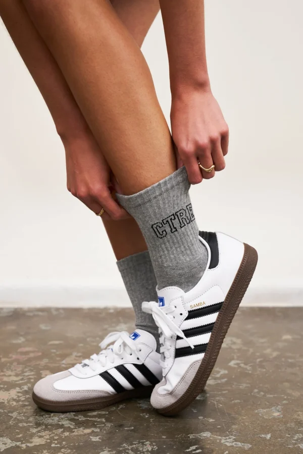 The Couture Club Ctre Outline Sport Sock