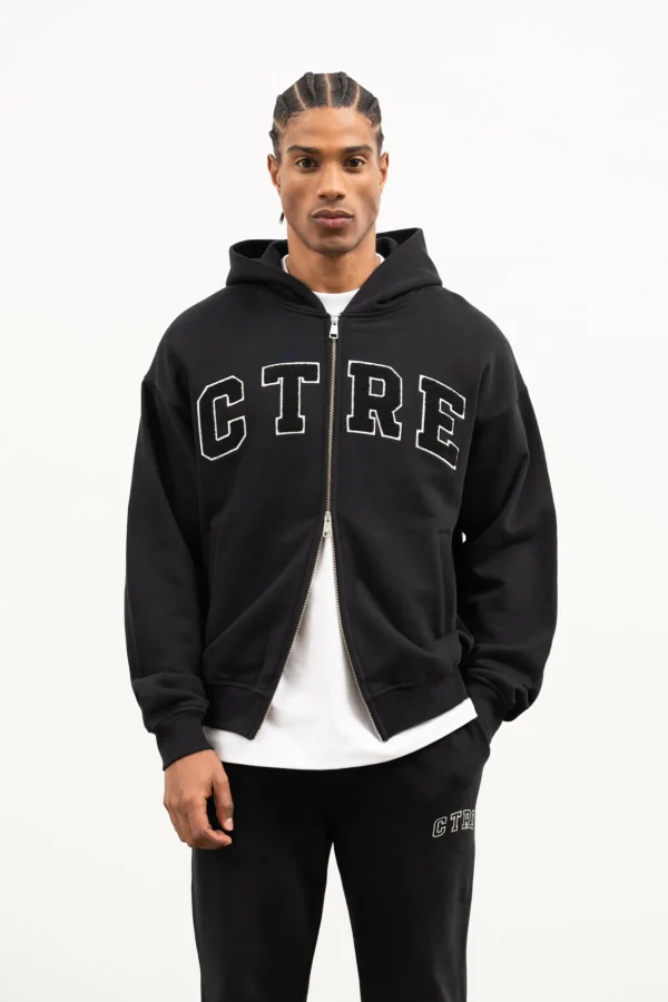 The Couture Club Ctre Zip Through Hoodie