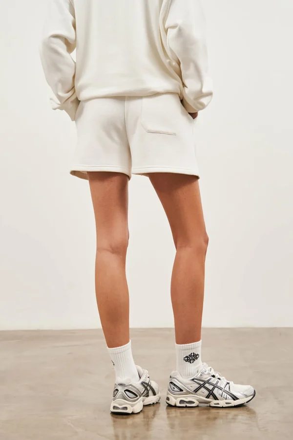 The Couture Club Emblem Embossed Shorts