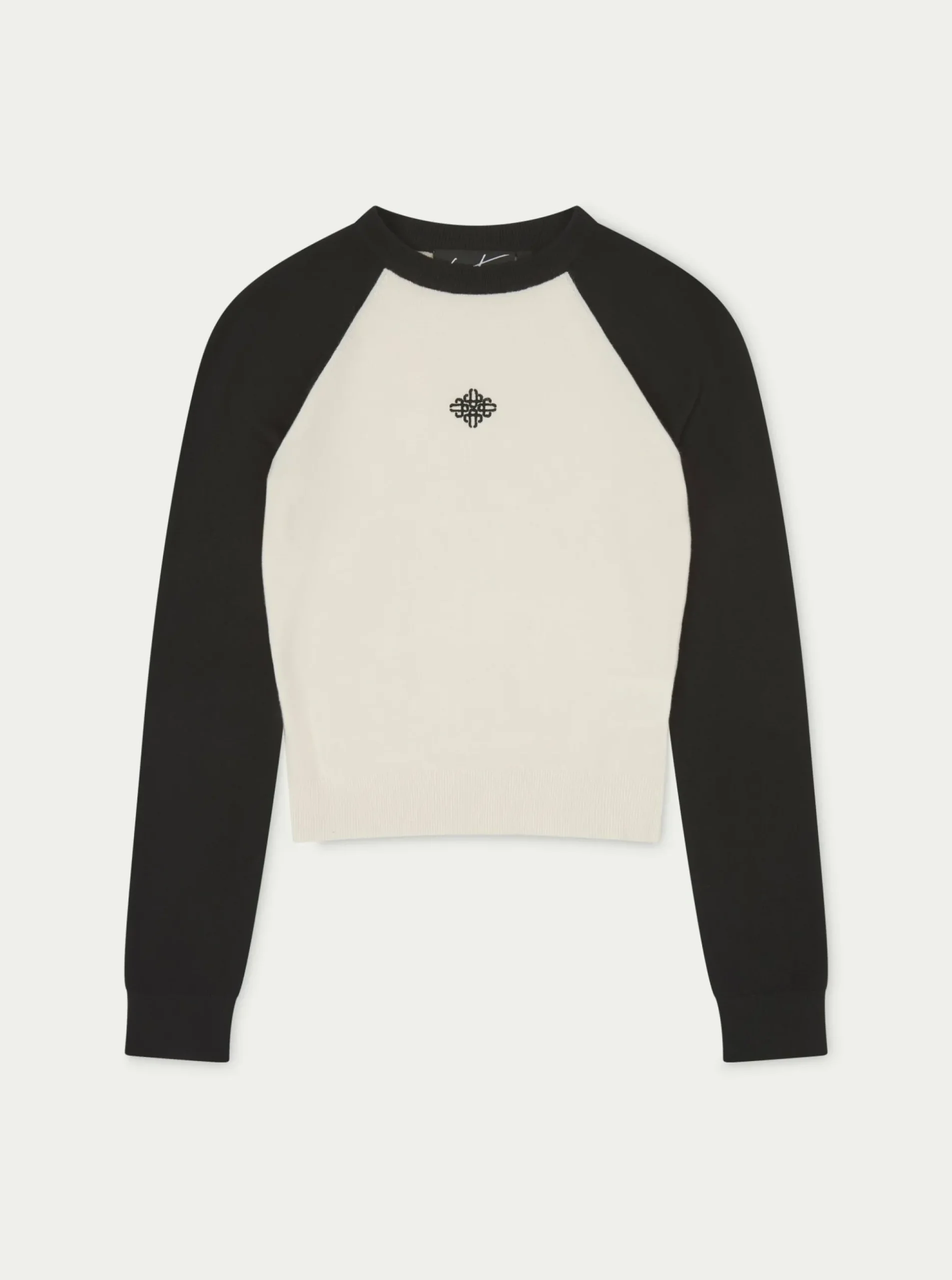emblem_fine_knitted_long__0.webp The Couture Club Emblem Fine Knitted Long Sleeve Top