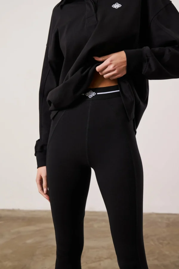 The Couture Club Emblem Jersey Leggings