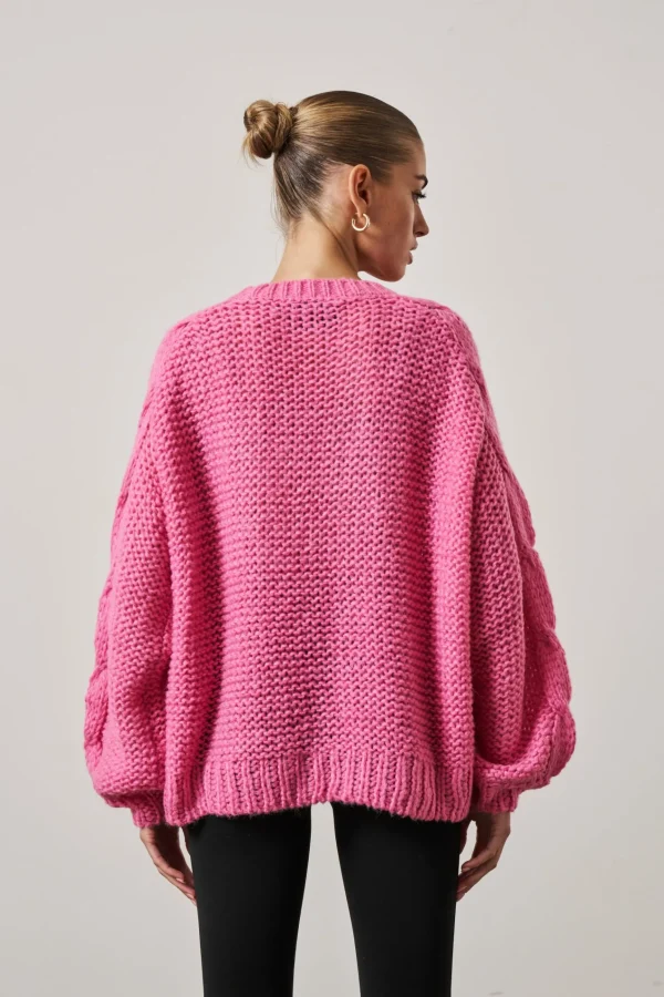 The Couture Club Emblem Oversized Knit Jumper