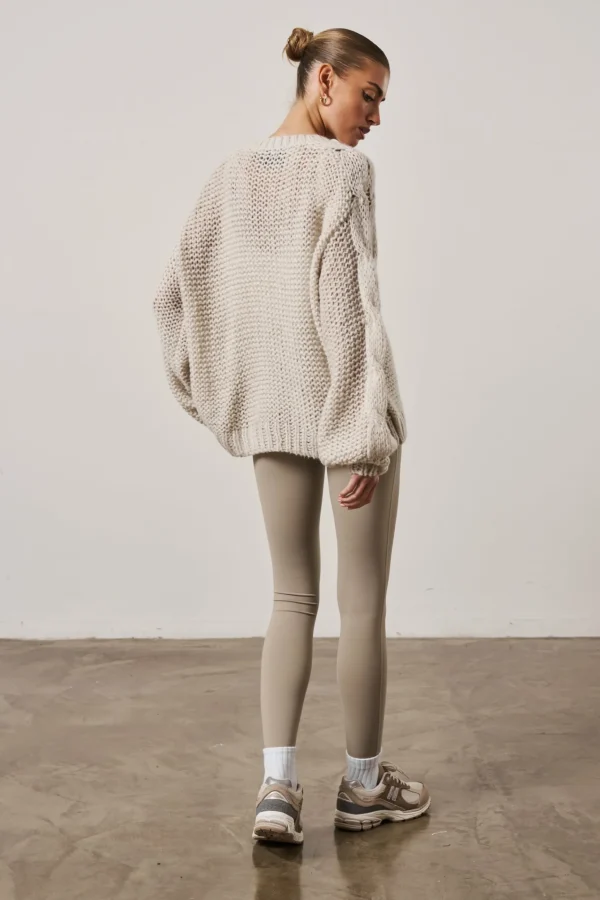 The Couture Club Emblem Oversized Knit Jumper