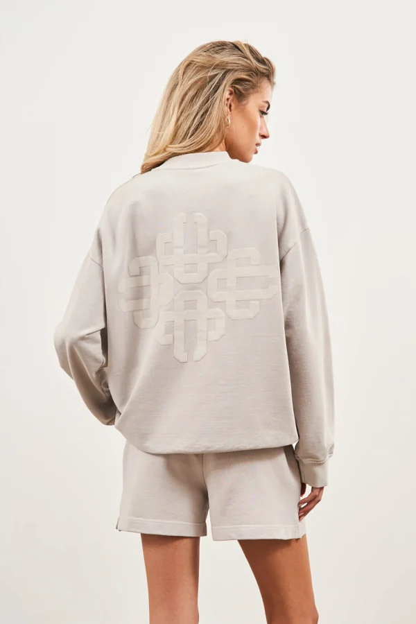 The Couture Club Emblem Oversized Sweatshirt