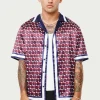 The Couture Club Emblem Printed Resort Shirt