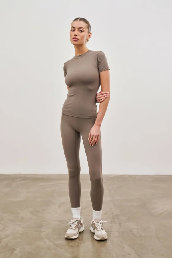 The Couture Club Emblem Sculpting Stretch Leggings