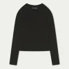 The Couture Club Emblem Soft Touch Jersey Long Sleeve Top