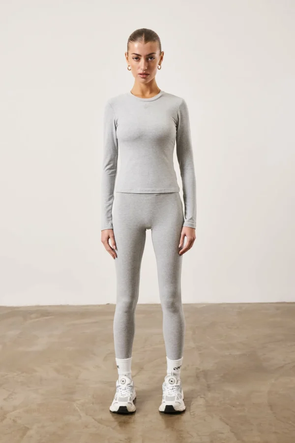 The Couture Club Emblem Soft Touch Jersey Leggings