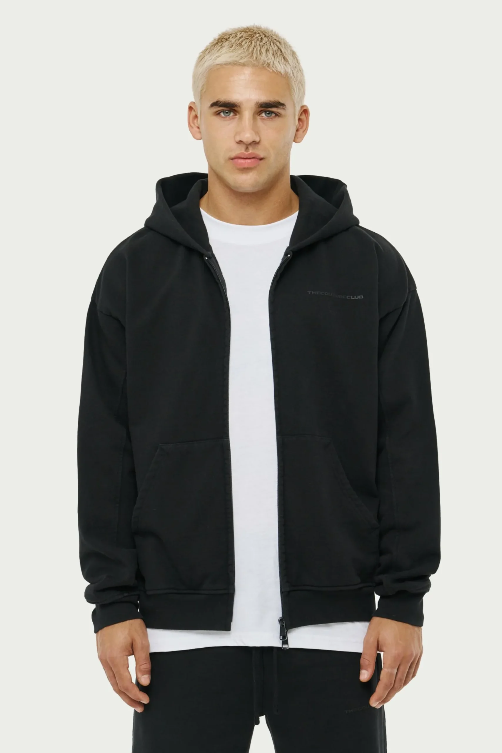 everyday_washed_relaxed_z_1-1.webp The Couture Club Everyday Washed Relaxed Zip Through Hoodie