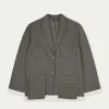 The Couture Club Four Pocket Blazer Jacket