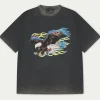 The Couture Club Graphic Flame Vintage T-Shirt