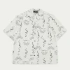 The Couture Club Hand-Drawn Abstract Resort Shirt