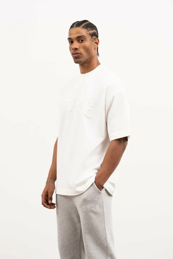 The Couture Club Heavyweight Ctre Applique T-Shirt