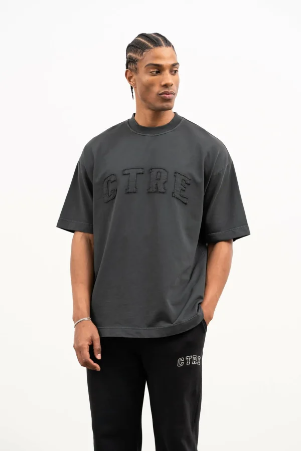 The Couture Club Heavyweight Ctre Applique T-Shirt