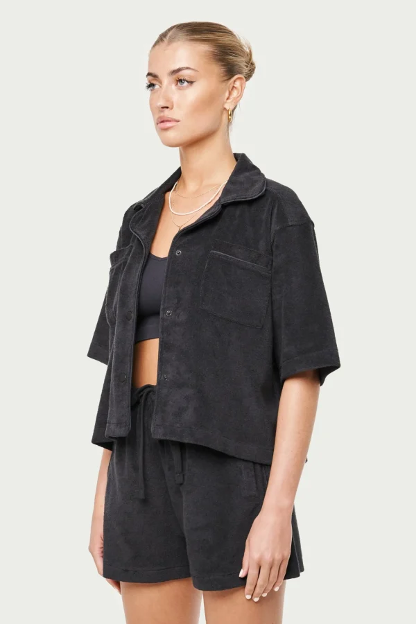 The Couture Club Heavyweight Towelled Resort Shirt