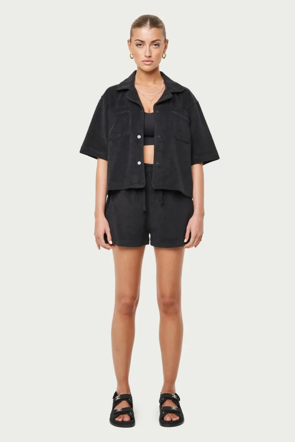 The Couture Club Heavyweight Towelled Resort Shirt