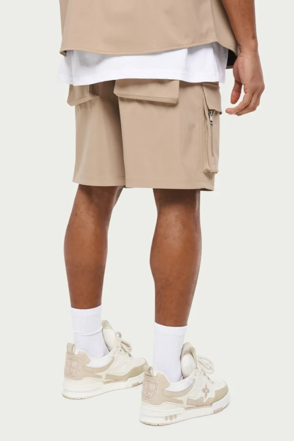 The Couture Club Heavyweight Zip Cargo Shorts
