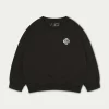 The Couture Club Kids Cracked Emblem Crew Sweatshirt