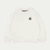The Couture Club Kids Cracked Emblem Crew Sweatshirt