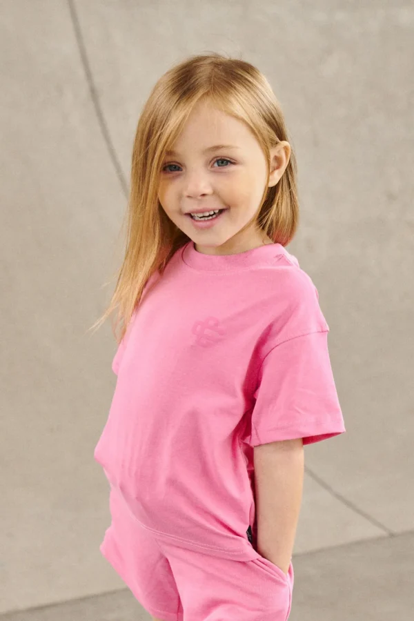 The Couture Club Kids Emblem Puff Print T-Shirt