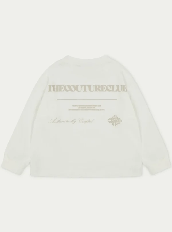 The Couture Club Kids Long Sleeve Multi Graphic T-Shirt