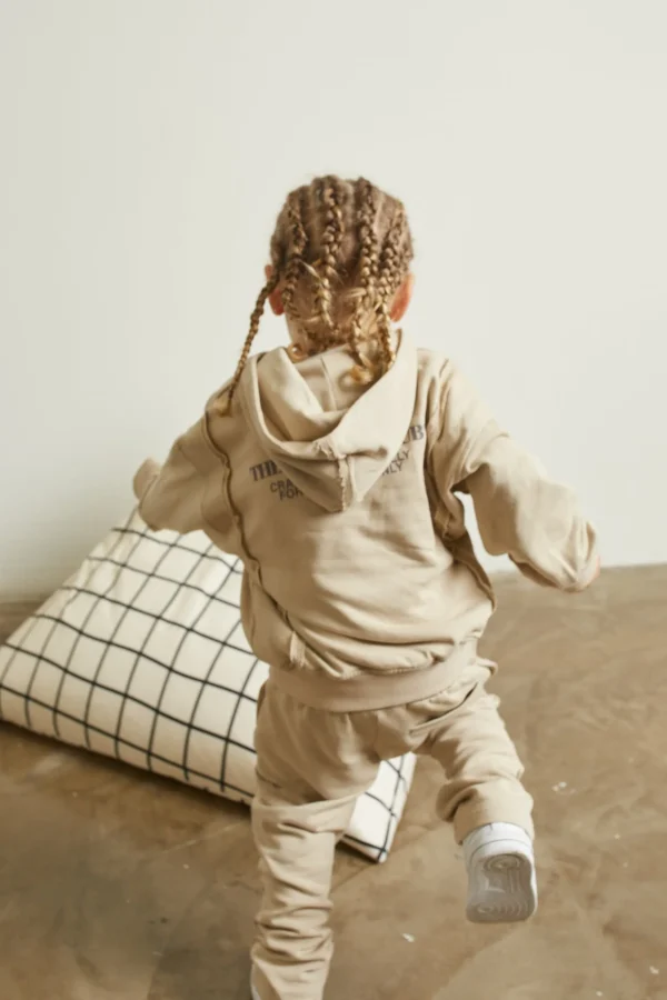 The Couture Club Kids Raw Seam Members Only Joggers