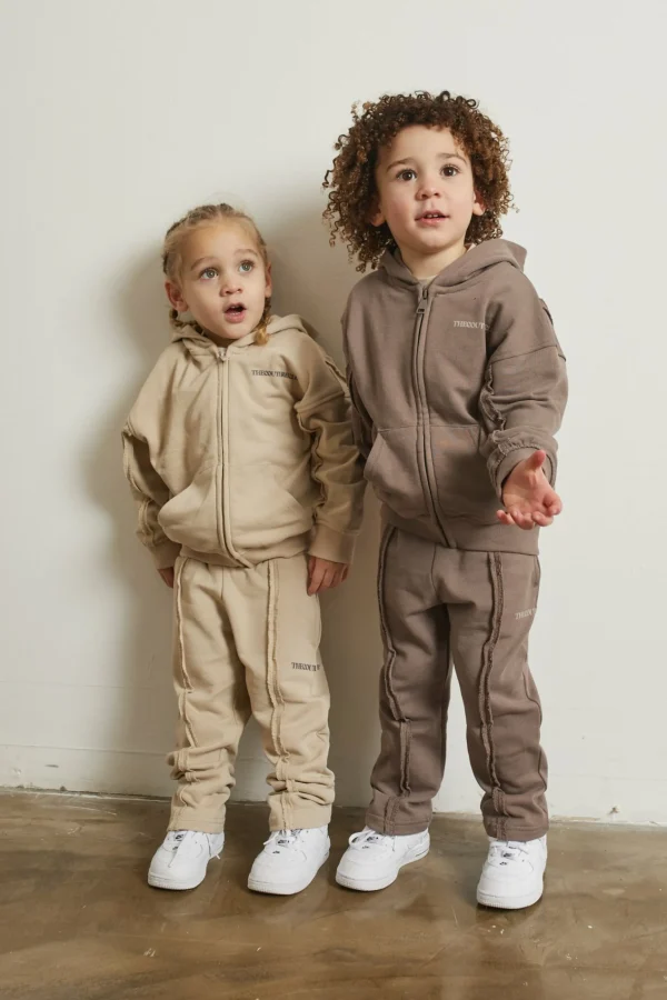 The Couture Club Kids Raw Seam Members Only Hoodie