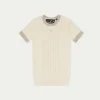 The Couture Club Knitted Emblem Baby Tee