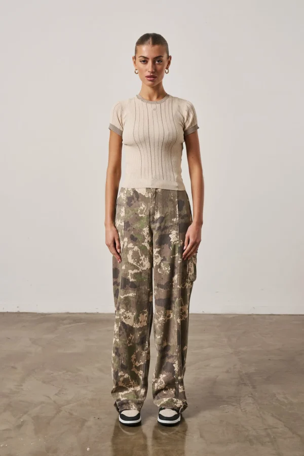 The Couture Club Knitted Emblem Baby Tee